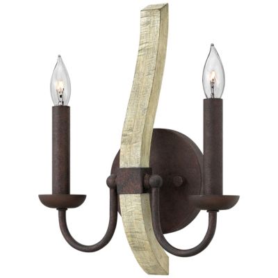 Middlefield 2-Light Wall Sconce by Fredrick Ramond - Starlight Lighting USA and Canada